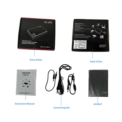 Mini UPS POE Multifunctional Mini DC Ups 10400mah OEM ODM
