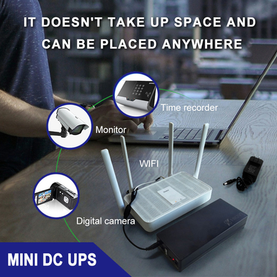36W Output Power Smart Mini UPS 20000Mah Pawer Bank Para Router