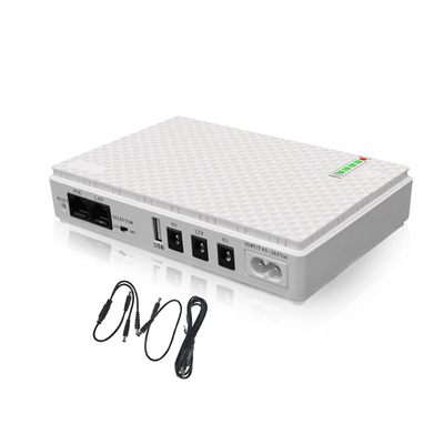 Diverter Support Mini DC Ups 12v For WiFi Router 8800mah Battery Backup Power