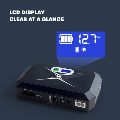 1A/2A Output Current Mini UPS For Wifi Router Battery Capacity Range 8000mah-20000mah